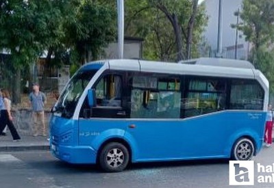 Ankara Çankaya'da yolcu minibüsüne satırlı saldırı