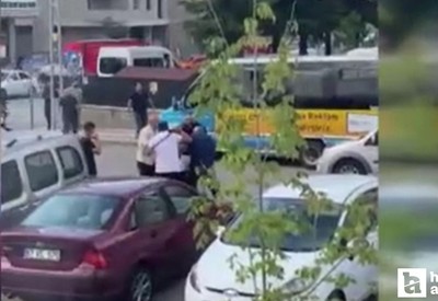 Ankara Sincan'da sokak ortasında sopalı kavga!