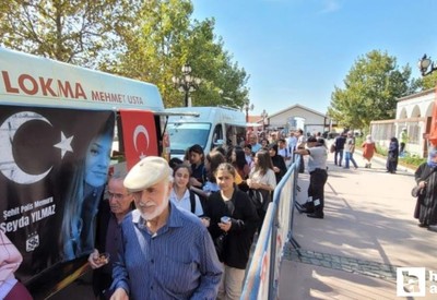 Şehit polis Şeyda Yılmaz’ın Ankara’daki devre arkadaşlarından lokma hayrı