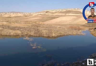 Yenimahalle Karacakaya Mahallesindeki göllerin belediye tarafından kurutulduğu iddia edildi