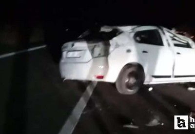Ankara'dan Bolu'ya giden otomobil takla attı: 7 yaşındaki çocuk öldü!