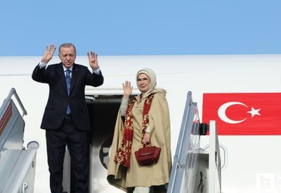 Cumhurbaşkanı Erdoğan Arnavutluk'un başkenti Tiran'a geldi