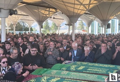 AK Parti Ankara İl Teşkilatı'nın acı kaybı için cenaze töreni
