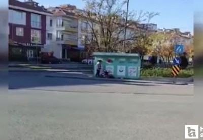Ankara'da giysi kumbarasının kilidini kırıp içindekileri çaldılar!