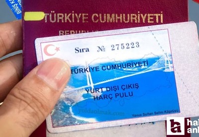 Yurt dışına çıkışta kullanılan basılı harç pulu dönemi sona eriyor