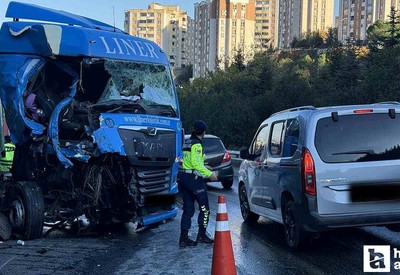 Anadolu Otoyolu'nun Ankara istikametinde zincirleme trafik kazası: 5 yaralı!