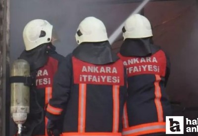 Ankara Çankaya’da özel hastanede yangın çıktı