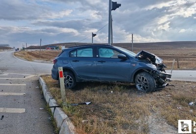 Çorum'da 4 kişinin yaralandığı trafik kazasının görüntüleri ortaya çıktı