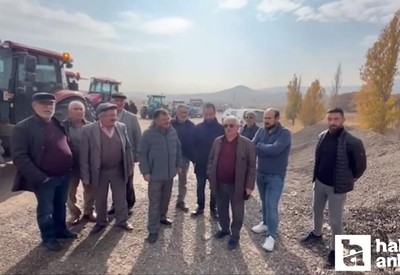 Sincan’da mahalleliler ekili alan üzerine kurulan döküm sahasına tepkili
