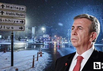 Mansur Yavaş'tan Ankaralılara meteorolojik uyarı: Kar yağışı geliyor!