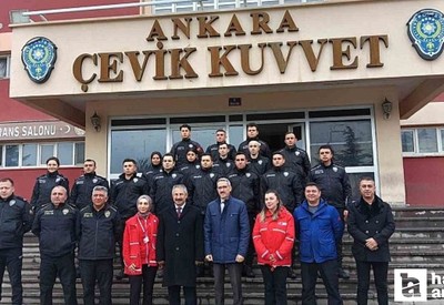 Ankara Emniyet Müdürü Dinç'ten, Türk Kızılay'a kan bağışı