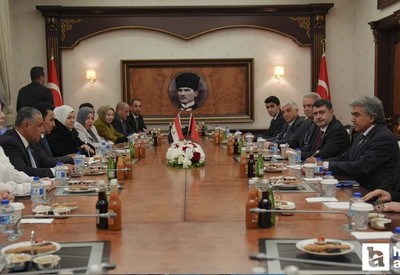 Ankara Valisi Vasip Şahin, Musul Valisi ve beraberindeki heyet ile görüştü