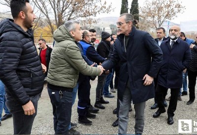 Etimesgut Belediye Başkanı Beşikçioğlu'ndan madencilere destek!