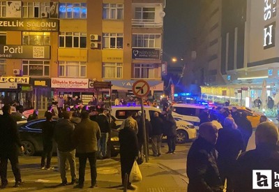 Ankara'da denetim yapan polis memuruna muşta ile saldırdı