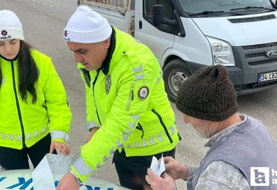 Ankara'da kış lastiği zorunluluğu denetimleri başladı