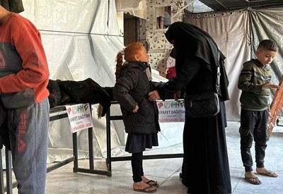 İHH Beypazarı temsilciliğinden Gazze'deki yetimlere yeni yardım