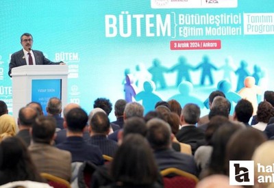 Bakan Tekin, BÜTEM Tanıtım Programına katıldı
