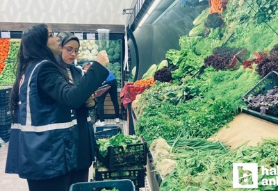 Ankara’da ekiplerden market ile restoranlara etiket ve fiyat denetimi