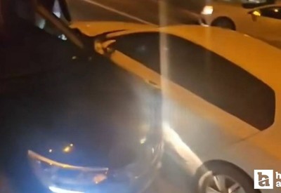 Ankara'da kriz geçirdiği için kaza yapan sürücüye gösterilen tepki gündem oldu!
