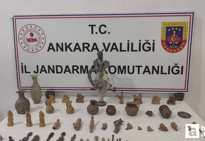 Etimesgut'ta tarihi eser kaçakçılığı: 2 şüpheli yakalandı!
