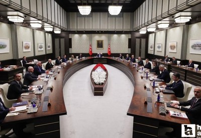 Kabine Cumhurbaşkanı Erdoğan başkanlığında toplandı