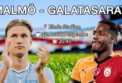 Galatasaray Malmö deplasmanına eksik gidiyor