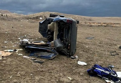 Kırıkkale'de feci kaza: Takla atan araba pert oldu sürücü ağır yaralandı