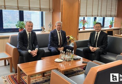 ABB Başkanı Mansur Yavaş ve Yaşar Neslihanoğlu Altındağ Belediyesi'ni ziyaret ettiler