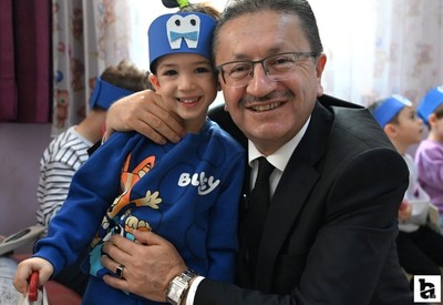Altındağ Belediyesi kreş öğrencilerine ağız ve diş sağlığı taraması yaptı