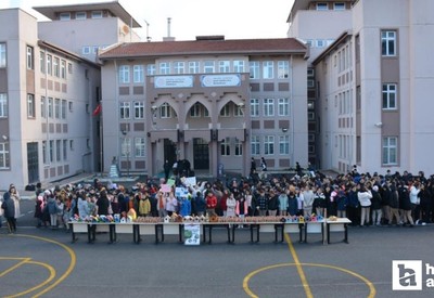 Elmadağ'da öğrenciler kuşlar için sıcak yuvalar hazırladı