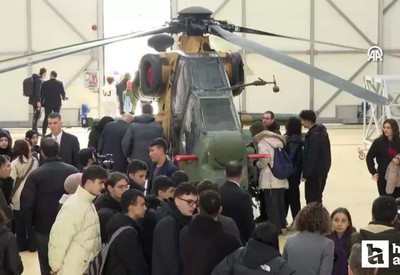 Ankara'da öğrencilerden MSB 5'inci Ana Bakım Fabrika Müdürlüğü'ne ziyaret