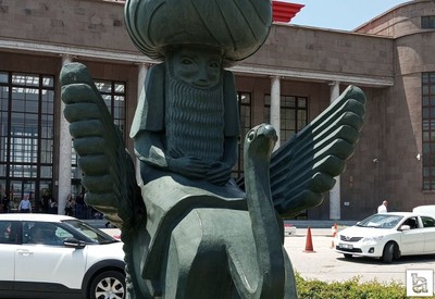 Ankara'ya dikilen ilk sivil heykel burada: Dikkat çeken detay