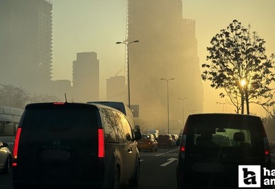 Başkentliler sabaha yoğun sisle uyandı