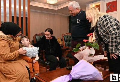 Mamak Belediye Başkanı Şahin'den Minik Taha'ya destek: Seni Kocaman Seviyorum