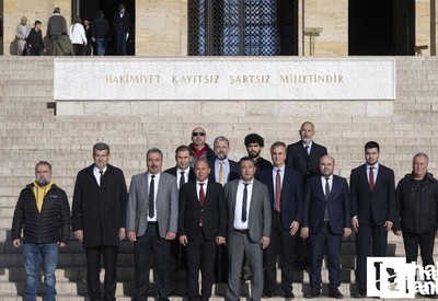 Türkiye Haber Kameraları Derneği’nden Anıtkabir’e ziyaret