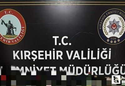 Kırşehir'de polisten kaçak içki operasyonu!