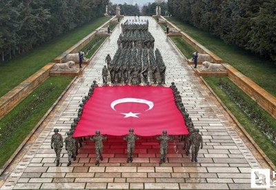 "Atatürk Garnizon Koşusu" Anıtkabir'de son buldu!