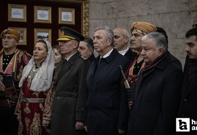 Başkent protokolünden Anıtkabir ziyareti