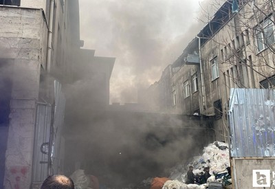 Ankara Altındağ İskitler'de yangın çıktı: Gökyüzü siyah dumanla doldu