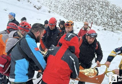 Kırıkkale'de Hasandağı'na tırmanan dağcı fenalaştı