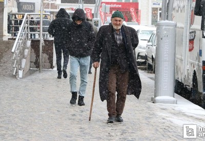 Yozgat'ta kar yağışı etkisini gösterdi
