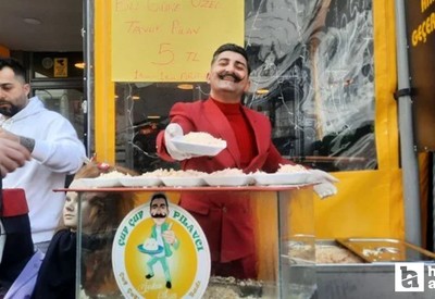 Ankaralı pilavcıdan yılbaşı jesti: 5 liraya 3 saatte sattı