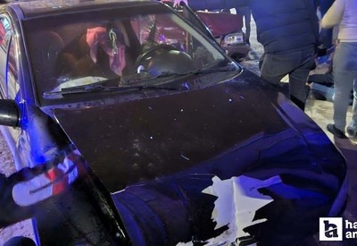 Çorum'da iki otomobilin çarpıştığı kazada 3 kişi yaralandı