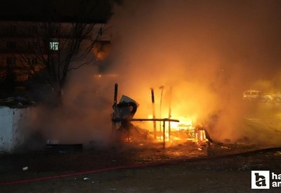 Kırıkkale'de soba yangını: Güvercinler yangından kurtarıldı
