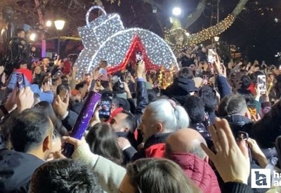 Ankara Kuğulu Park'ta coşkulu yılbaşı kutlaması!
