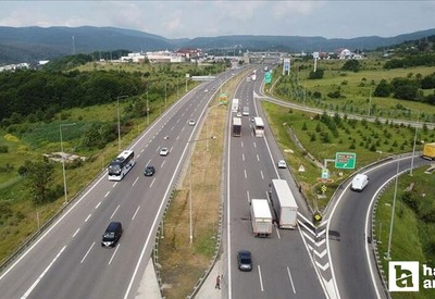 Milyonlarca sürücü Ankara-İstanbul otoyolunu kullandı