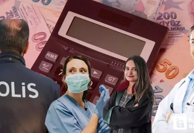 Ocak 2025 zamlı maaş tablosu: En düşük doktor, hemşire, polis, avukat maaşı!