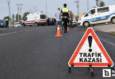 Yozgat-Ankara yolunda seyir halindeki araç devrildi! 1 ölü!