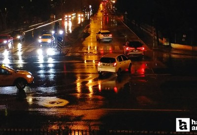 Başkentte beklenen yağmur etkisini gösterdi