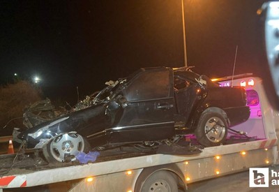Ankara'da trafik kazasında sürücü hayatını kaybetti!